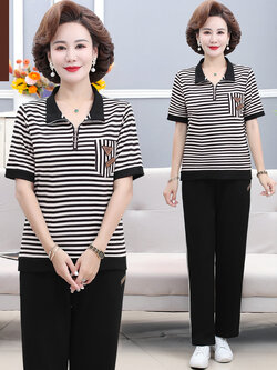 เสื้อผ้าคุณแม่วัย 60 เสื้อคนแก่ผู้หญิงวัย60