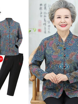 เสื้อคุณยาย เสื้อผู้วัยอายุ60-70ปี เสื้ออาม่า เสื้อผู้สูงอายุ