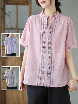 เสื้อลินิน เสื้อผ้าฝ้ายลินิน เสื้อเชิ้ตผ้าลินิน