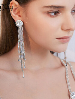 ตุ้มหู ต่างหู ต่างหูผู้หญิง By SuXin