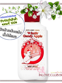 Bath & Body Works / Super Smooth Body Lotion 236 ml. (Winter Candy Apple) *Limited Edition