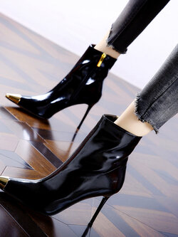 รองเท้าบูทแฟชั่นหญิง มีขนาดให้สั่งซื้อ 35 36 37 38 39 40