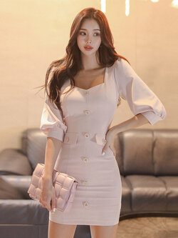 ชุดเดรสรัดรูป ชุดเดรสรัดรูปยาว เดรสเซ็กส์ซี่ By.SHACOS