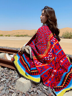 ซื้อ ผ้าพันคอ ผ้าคลุมไหล่ ผ้าพันคอแฟชั่่น ผ้าแคชเมียร์ ผ้าพันกระเป๋า ส่งฟรี! DUOLZ