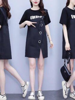 เดรสสีดำสุภาพ เรียบหรู ดูดี เหมาะกับทุกโอกาส | เดรสผู้หญิงแฟชั่นสุภาพ