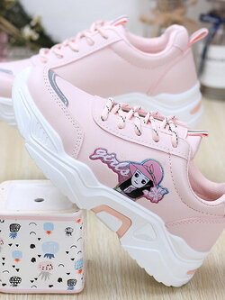 รองเท้าผ้าใบเด็ก รองเท้ากีฬาเด็ก รองเท้าผ้าใบเด็กแนวสปอร์ท