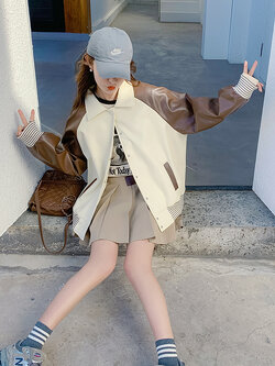 เสื้อโค้ท เสื้อโค้ทกันหนาว เสื้อโค้ทใส่เที่ยวต่างประเทศ ยี่ห้อ: Qianziqian