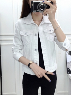 JY22653#ยีนส์ผู้หญิงเทห์ๆ*ช่วงอก*S:84/M:88/L:92/XL:96/2XL:100/3XL:104/4XL:108เซนติเมตร(33/34/36/37/39/40/42นิ้ว)