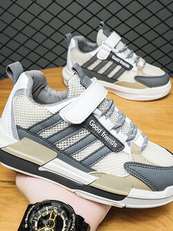 รองเท้าผ้าใบเด็ก รองเท้ากีฬาเด็ก รองเท้าผ้าใบเด็กแนวสปอร์ท