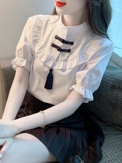 เสื้อเชิ้ตแขนยาววัยรุ่น ลายสวยๆ แบรนด์ YIL AN