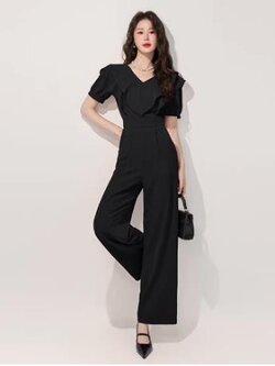 เดรสสีดำสุภาพ เรียบหรู ดูดี เหมาะกับทุกโอกาส | เดรสผู้หญิงแฟชั่นสุภาพ