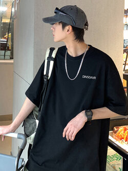 เสื้อยืดผู้ชายอ้วน S-5XL(อกเสื้อ39-51นิ้ว)