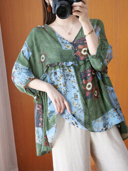 เสื้อลินิน แบบเสื้อสวยๆ เสื้อผ้าฝ้ายลินิน เสื้อเชิ้ตผ้าลินิน BY LININ