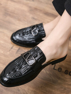 รองเท้าหนังผู้ชาย มีไซส์39-44 รองเท้าโลฟเฟอร์ชาย Slip-On Shoes