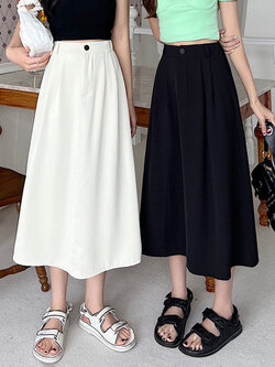 กระโปรงยาว กระโปรงยาวทรงเอ กระโปรงทำงาน