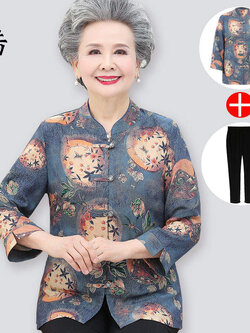 เสื้อคุณยาย เสื้อผู้วัยอายุ60-70ปี เสื้ออาม่า เสื้อผู้สูงอายุ