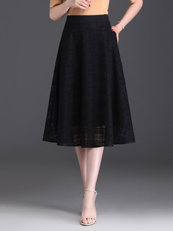 กระโปรงยาว กระโปรงยาวทรงเอ กระโปรงทำงาน