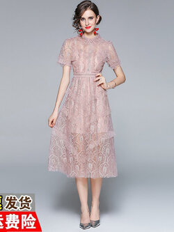 ชุดเดรสเรียบหรูดูแพง เดรสแบรนด์ DG Boutique