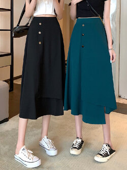 กระโปรงยาว กระโปรงยาวทรงเอ กระโปรงทำงาน