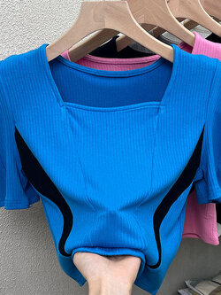 เสื้อยืดวัยรุ่นน่ารักๆ เสื้อวัยรุ่นแขนสั้น เสื้อผ้าวัยรุ่นเกาหลี แบรนด์ Wiyike