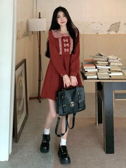 เดรสสาวอวบ มีไซส์ L-4XLอกเสื้อ 38-47 นิ้ว ใส่ได้ทั้งสาวหุ่นดีน่ารักจนถึงสาวอวบพลัสไซส์ จัดส่งฟรี! ทักแชทสั่งซื้อ