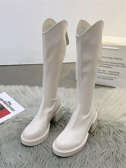 รองเท้าบูทแฟชั่นหญิง มีขนาดให้สั่งซื้อ 35 36 37 38 39 40