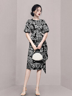 ชุดเดรสรัดรูป ชุดเดรสรัดรูปยาว เดรสเซ็กส์ซี่ By.SHACOS