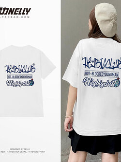 เสื้อยืดคอกลม ผู้ชาย เสื้อยืดผู้ชายเกาหลี เสื้อยืดเกาหลี แบรนด์ NELLY