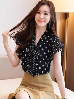 เสื้อสีดำสุภาพ เรียบหรู ดูดี เหมาะกับทุกโอกาส | เสื้อผู้หญิงสุภาพ