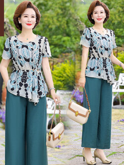 เสื้อผ้าคุณแม่วัย 60 เสื้อคนแก่ผู้หญิงวัย60