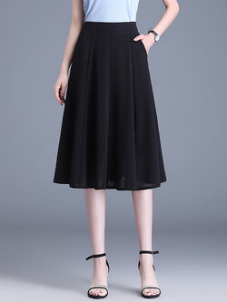 กระโปรงยาว กระโปรงยาวทรงเอ กระโปรงทำงาน