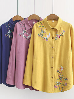 เสื้อลินินสไตล์ผู้ใหญ่ เสื้อคุณแม่ เสื้อผู้ใหญ่ แบรนด์ LININ