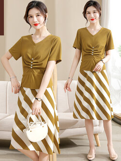 เสื้อผ้าคุณแม่วัย 60 เสื้อคนแก่ผู้หญิงวัย60