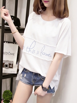 เสื้อยืดคนอ้วนแบบโอเวอร์ไซส์