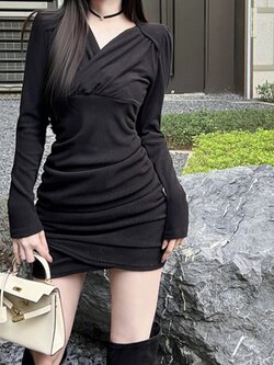 เดรสสาวอวบ มีไซส์ L-4XLอกเสื้อ 38-47 นิ้ว ใส่ได้ทั้งสาวหุ่นดีน่ารักจนถึงสาวอวบพลัสไซส์ จัดส่งฟรี! ทักแชทสั่งซื้อ