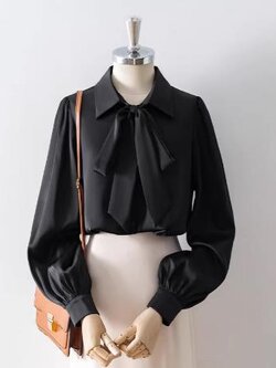 เสื้อสีดำสุภาพ เรียบหรู ดูดี เหมาะกับทุกโอกาส | เสื้อผู้หญิงสุภาพ