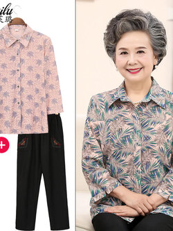 เสื้อคุณยาย เสื้อผู้วัยอายุ60-70ปี เสื้ออาม่า เสื้อผู้สูงอายุ