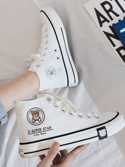 รองเท้าผ้าใบ ผู้หญิง รองเท้าผ้าใบวัยรุ่น แบรนด์ RENBEN