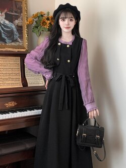 เดรสสาวอวบ มีไซส์ L-4XLอกเสื้อ 38-47 นิ้ว ใส่ได้ทั้งสาวหุ่นดีน่ารักจนถึงสาวอวบพลัสไซส์ จัดส่งฟรี! ทักแชทสั่งซื้อ