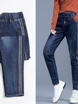 กางเกงยีนส์ กางเกงยีนส์ผู้หญิง กางเกงยีนส์แฟชั่น