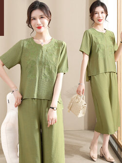 เสื้อผ้าคุณแม่วัย 60 เสื้อคนแก่ผู้หญิงวัย60