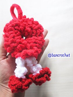 Bancrochet พวงมาลัยถักโครเชต์ Crochet Thai Garland หลากสี 6*5*4 inch
