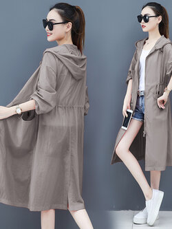 เสื้อคลุมกันแดด UV เสื้อคลุมแจ็คเก็ต เสื้อคลุมป้องกันแดด เสื้อแจ๊คเก็ตแขนยาวกันแดดและยูวี