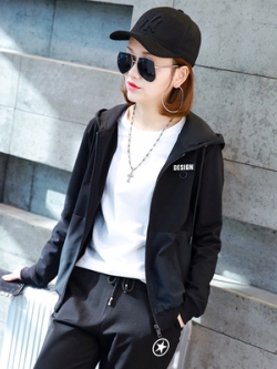 เสื้อกันหนาวเสื้อแจ็กเก็ต แบบมีซิป