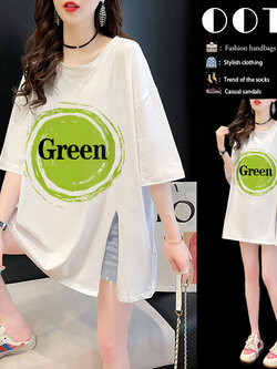 เสื้อยืดคนอ้วนแบบโอเวอร์ไซส์แบบ ulzzang fashion สนใจทักแชท