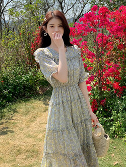 แบบชุดเดรสสวยๆ ชุดเดรสน่ารักๆสไตล์เกาหลี