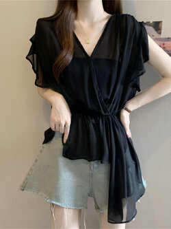 เสื้อสีดำสุภาพ เรียบหรู ดูดี เหมาะกับทุกโอกาส | เสื้อผู้หญิงสุภาพ