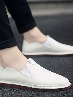 รองเท้าหนังผู้ชาย มีไซส์39-44 รองเท้าโลฟเฟอร์ชาย Slip-On Shoes
