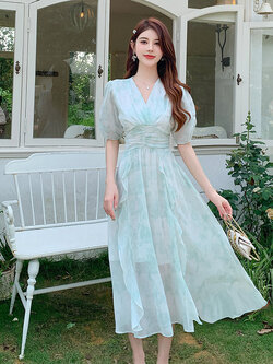 แบบชุดเดรสสวยๆ ชุดเดรสน่ารักๆสไตล์เกาหลี