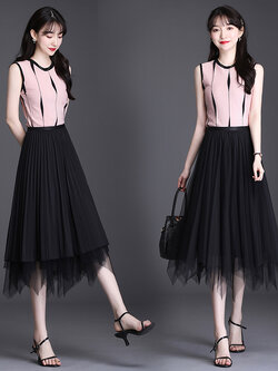 กระโปรงยาว กระโปรงยาวทรงเอ กระโปรงทำงาน